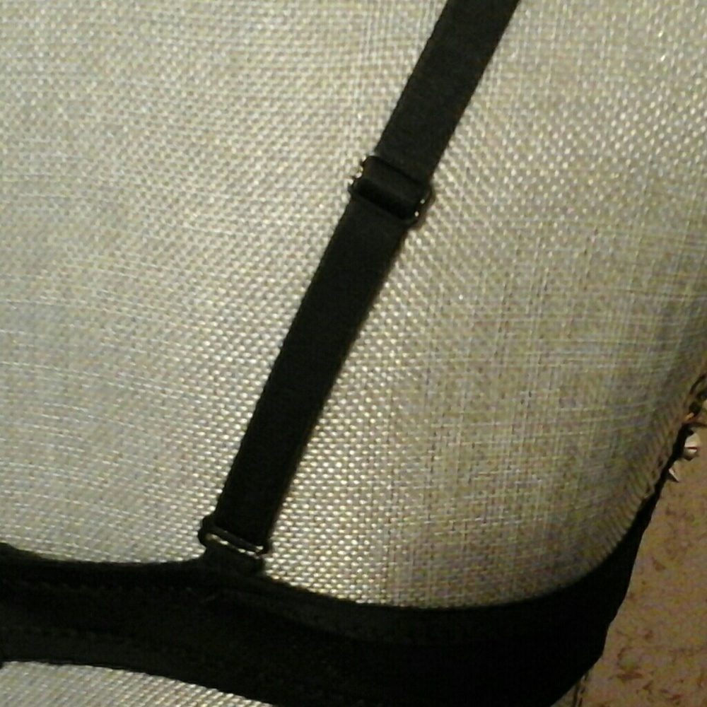 Multi-Color Jewel Studded Bra - image 6